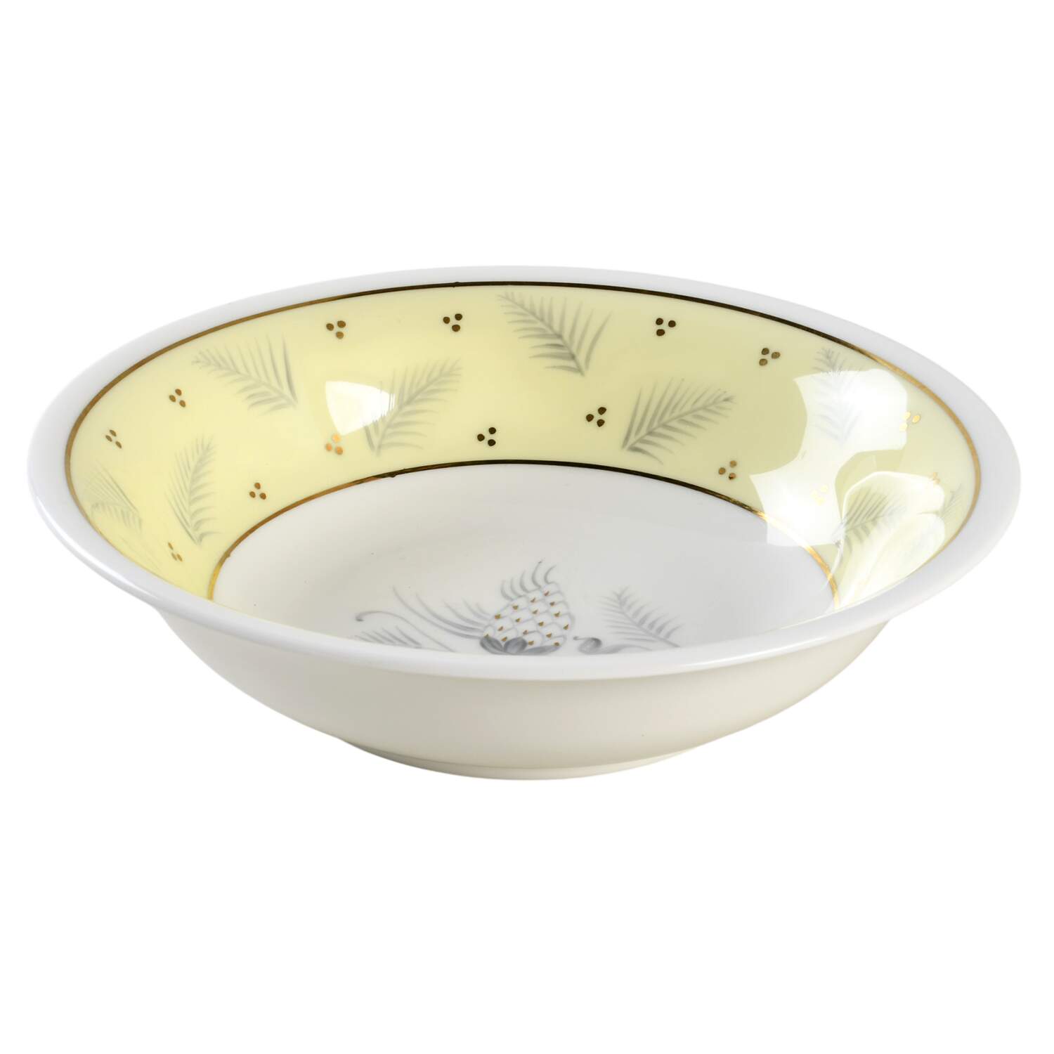 Windrush Yellow Coupe Cereal Bowl by Wedgwood-1