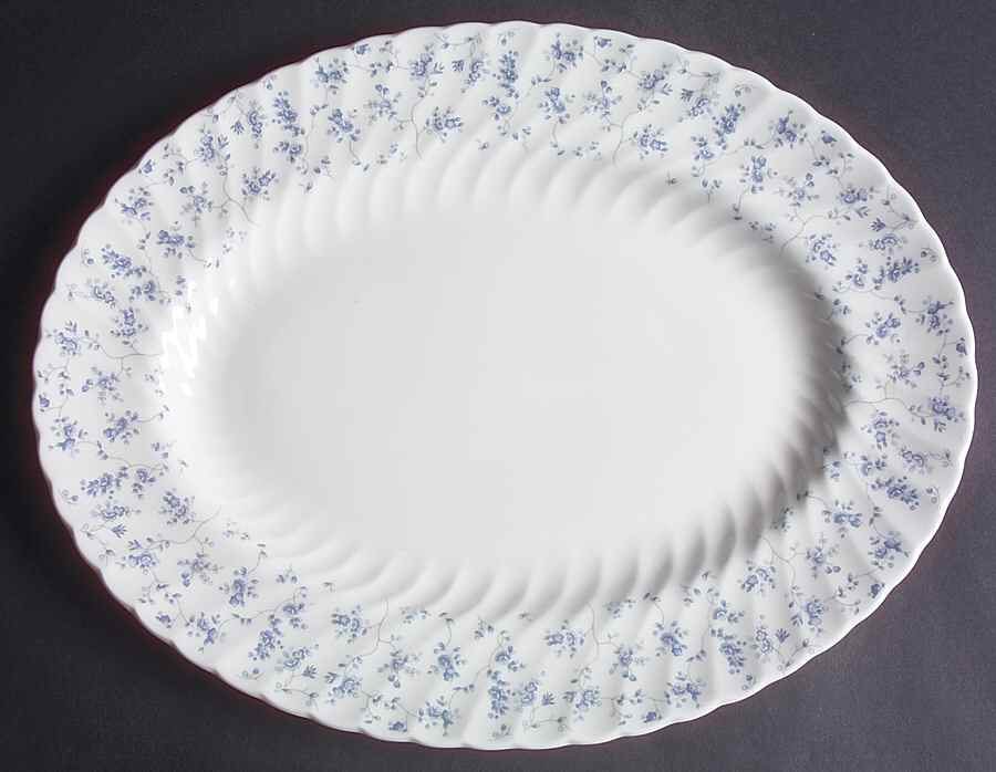 Windrush 14" Oval Serving Platter by Wedgwood-1