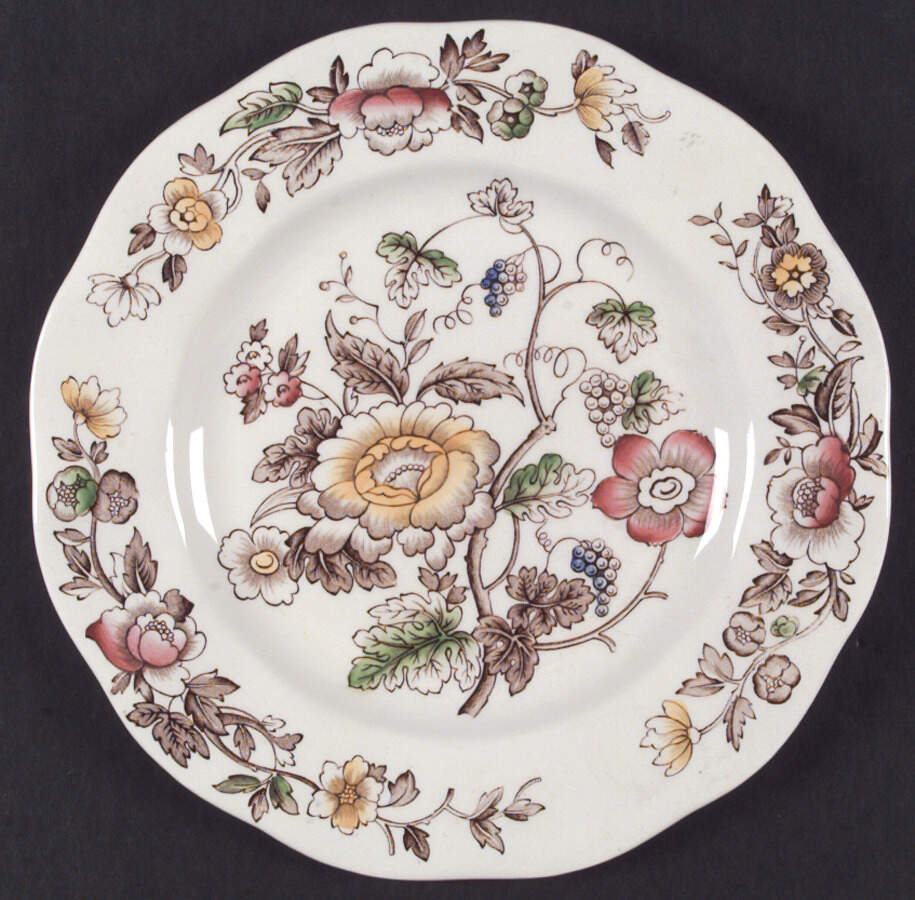Windermere Multicolor Dinner Plate by Wedgwood-1