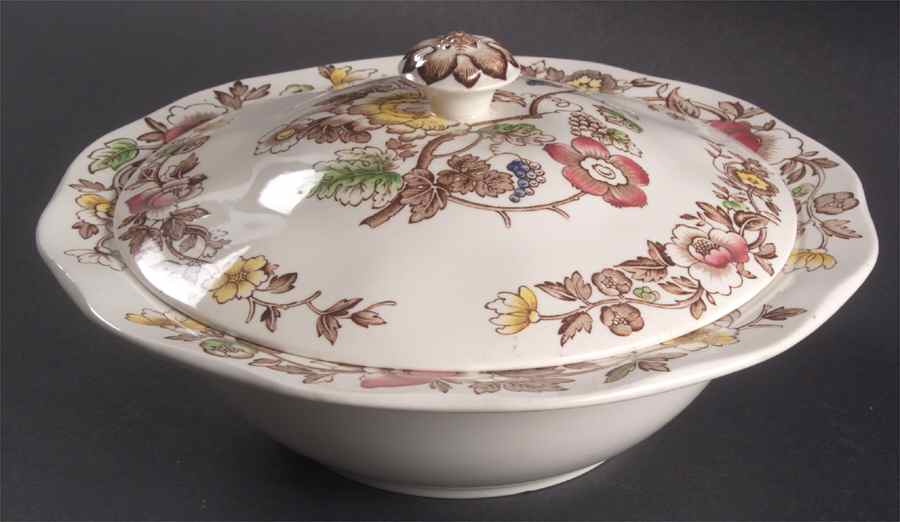 Windermere Multicolor Round Covered Vegetable by Wedgwood-1