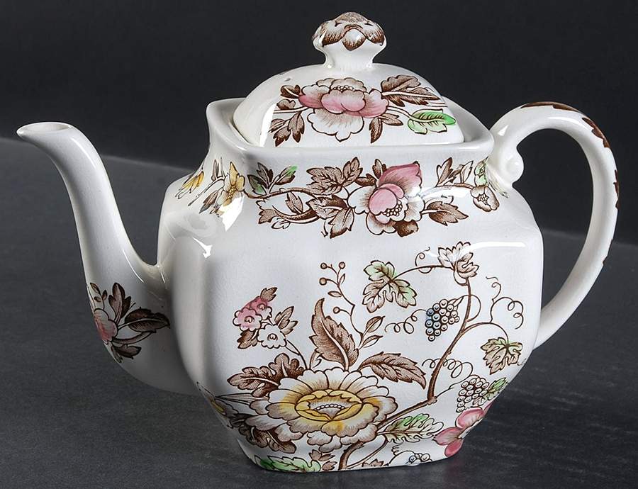 Windermere Multicolor Teapot & Lid by Wedgwood-1