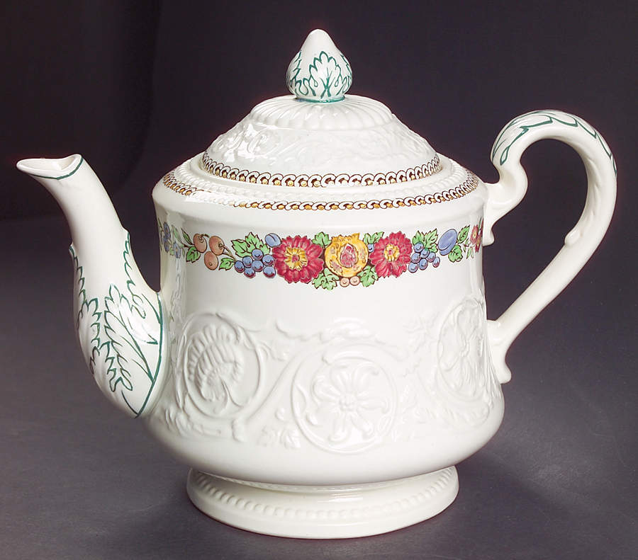 Windermere Multicolor Teapot & Lid by Wedgwood-1
