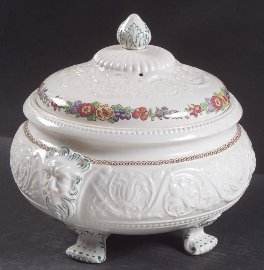 Windermere Multicolor Round Covered Vegetable by Wedgwood-1