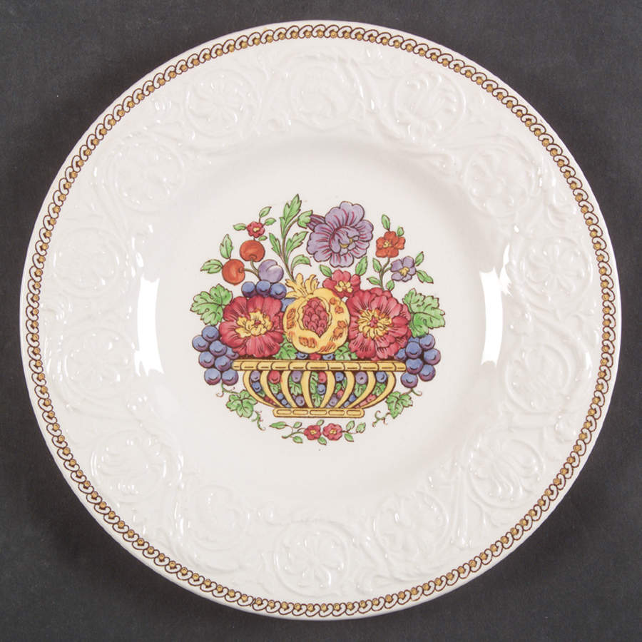 Windermere Multicolor Dessert/Pie Plate by Wedgwood-1