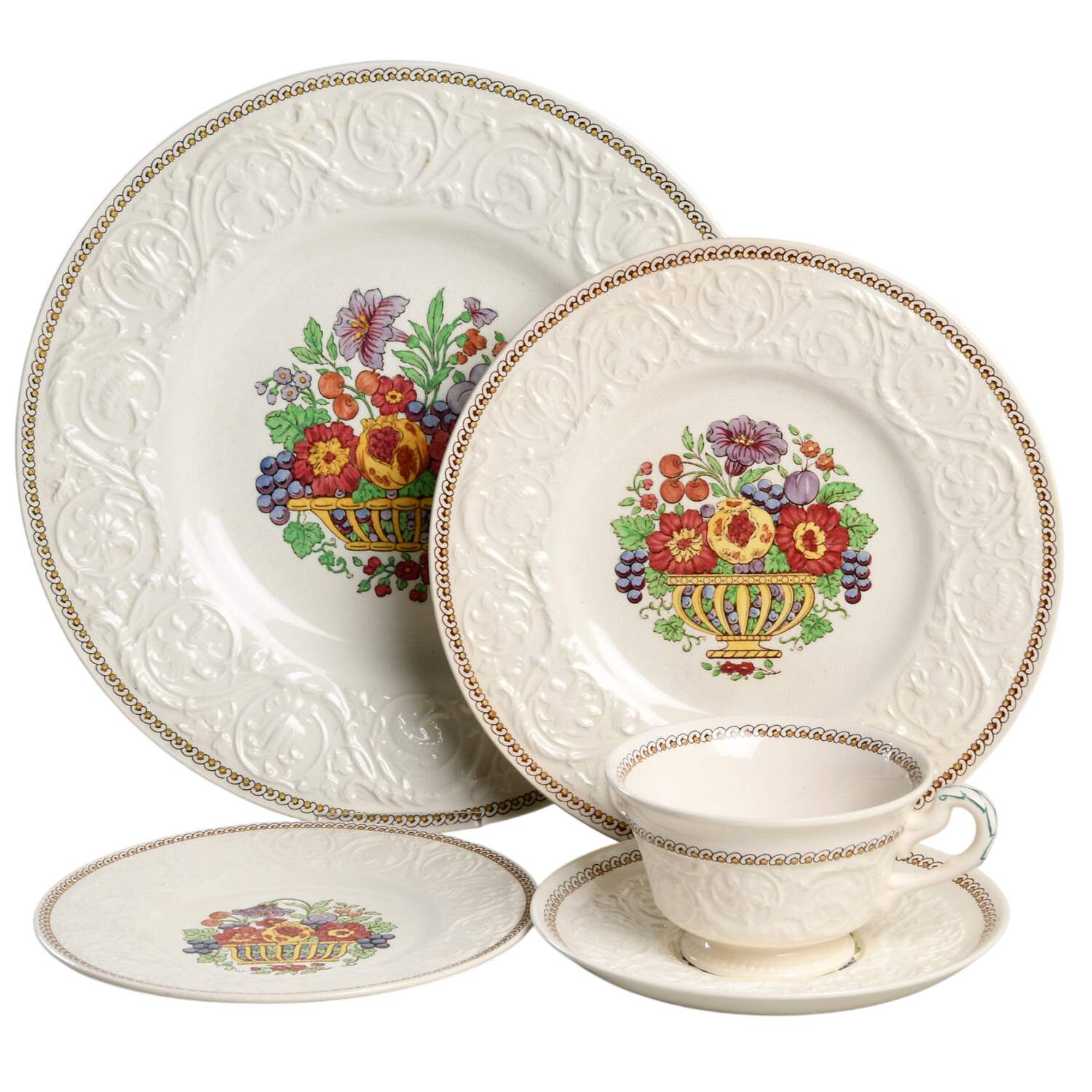 Windermere Multicolor 40 Piece Estate Set by Wedgwood-1
