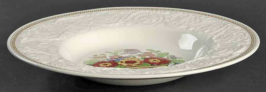 Windermere Multicolor Large Rim Soup Bowl by Wedgwood-1