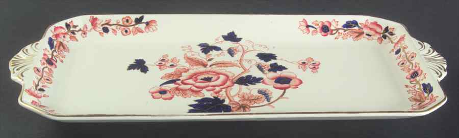 Windermere Orange and Blue Large Sandwich Tray by Wedgwood-1