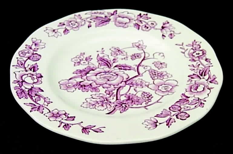 Windermere Red Bread & Butter Plate by Wedgwood-1