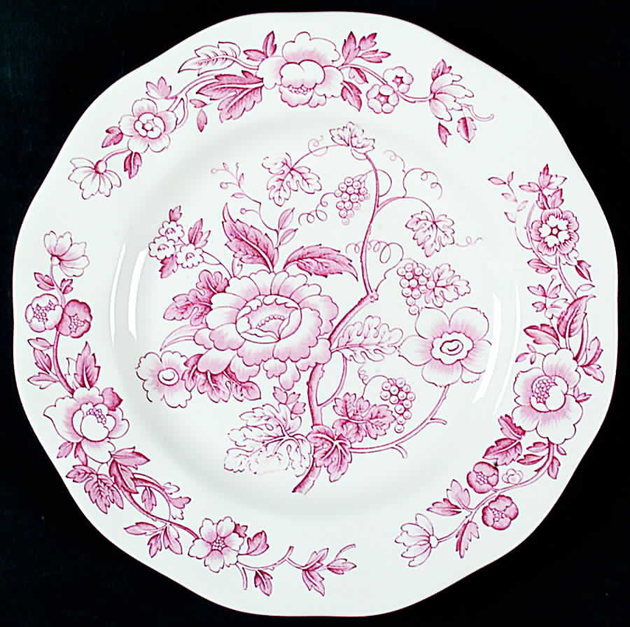 Windermere Red Dinner Plate by Wedgwood-1