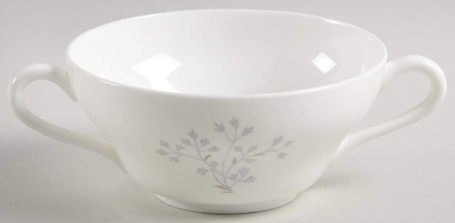 Wild Oats Bone China Footed Cream Soup Bowl by Wedgwood-1