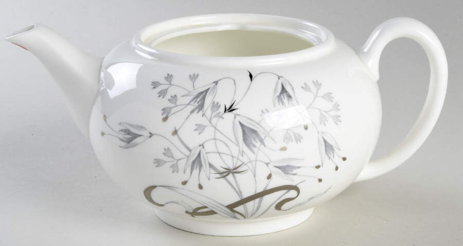 Wild Oats Bone China Teapot No Lid by Wedgwood-1