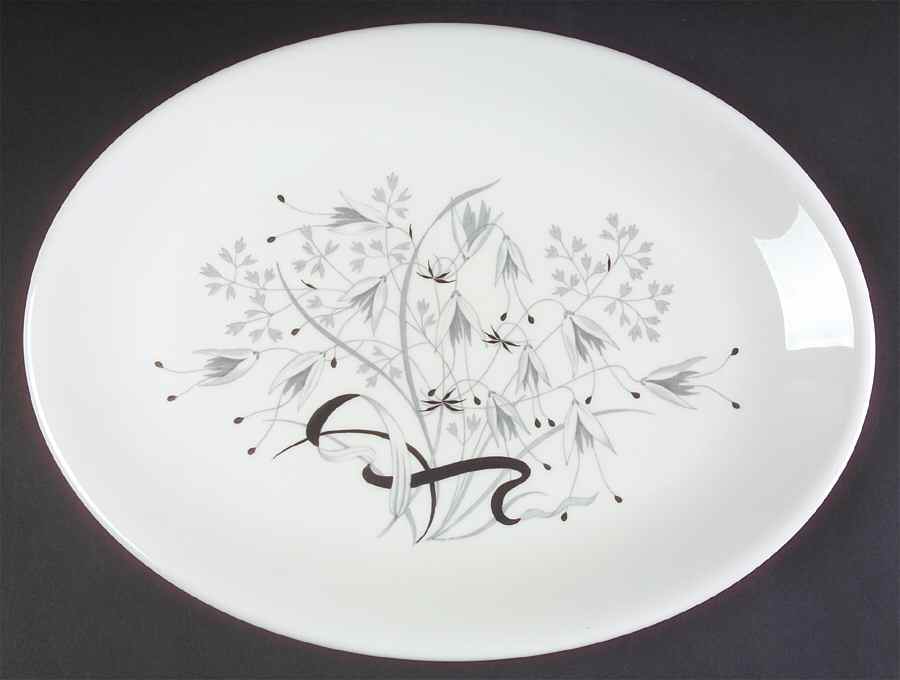 Wild Oats Bone China 15" Oval Serving Platter by Wedgwood-1