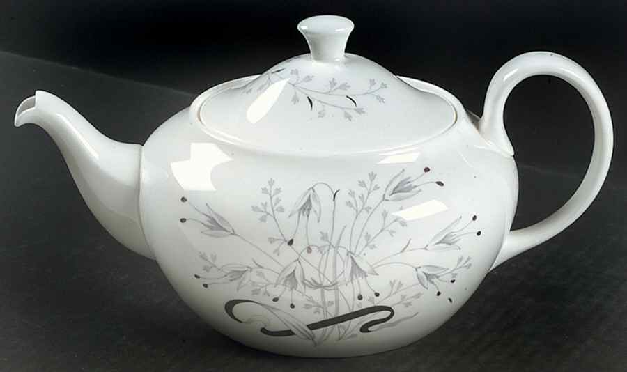 Wild Oats Bone China Teapot & Lid by Wedgwood-1