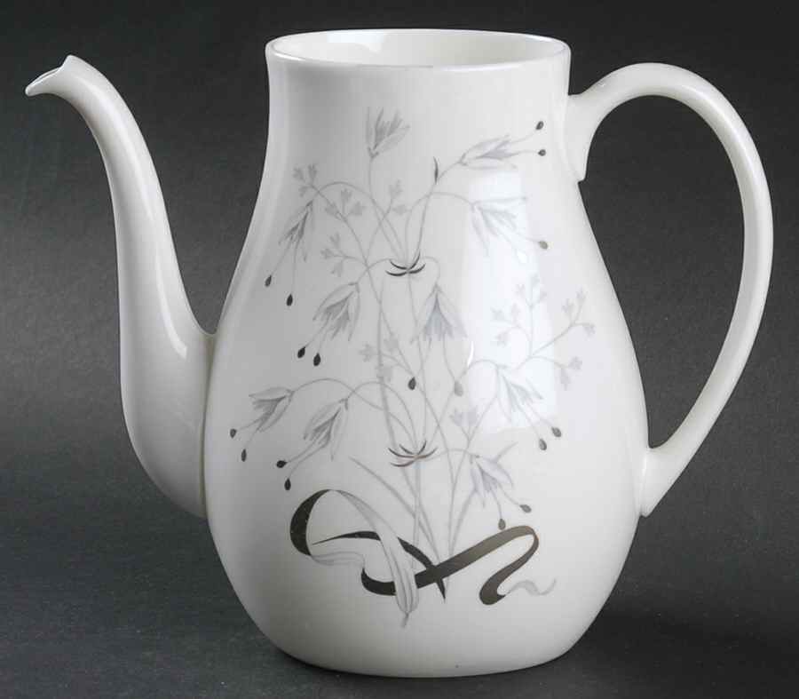 Wild Oats Bone China Small Coffee Pot No Lid by Wedgwood-1