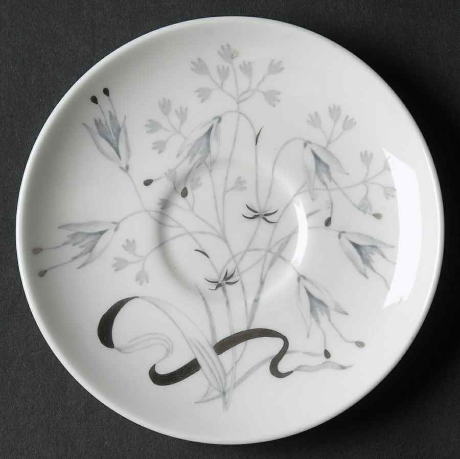 Wild Oats Bone China Saucer for Demitasse Cup by Wedgwood-1