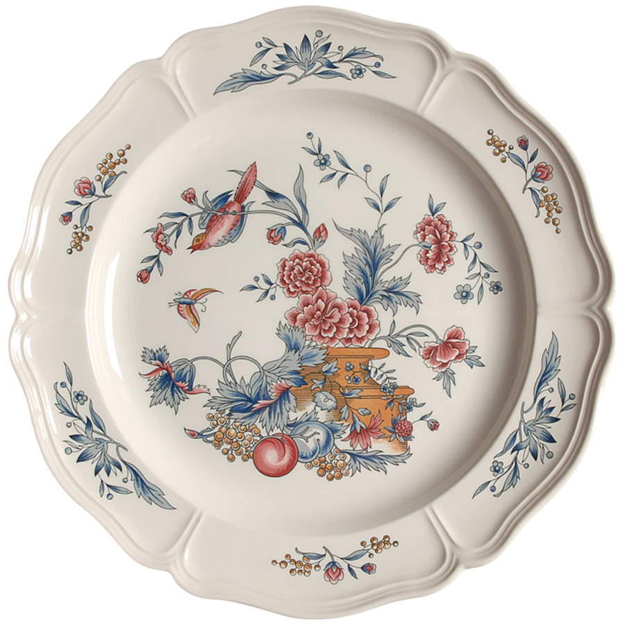 Williamsburg Potpourri Dinner Plate by Wedgwood-1