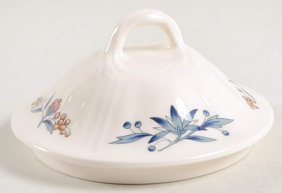 Williamsburg Potpourri Lid for Sugar Bowl by Wedgwood-1