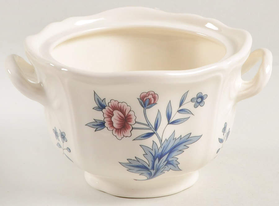 Williamsburg Potpourri Sugar Bowl No Lid by Wedgwood-1