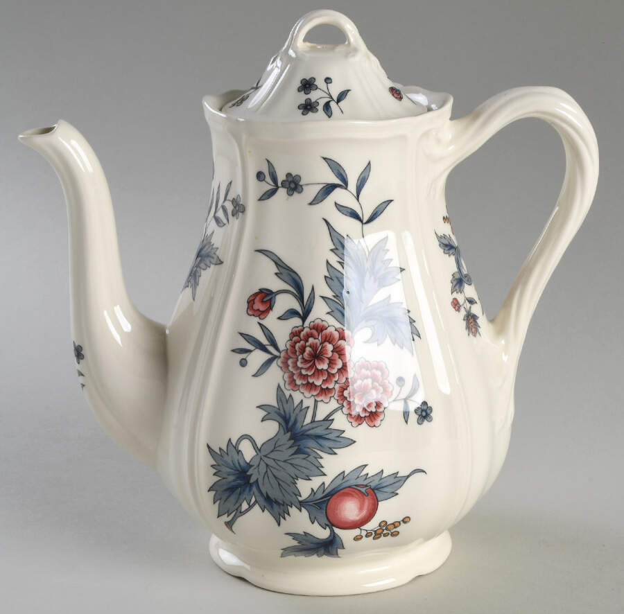 Williamsburg Potpourri Small Coffee Pot & Lid by Wedgwood-1