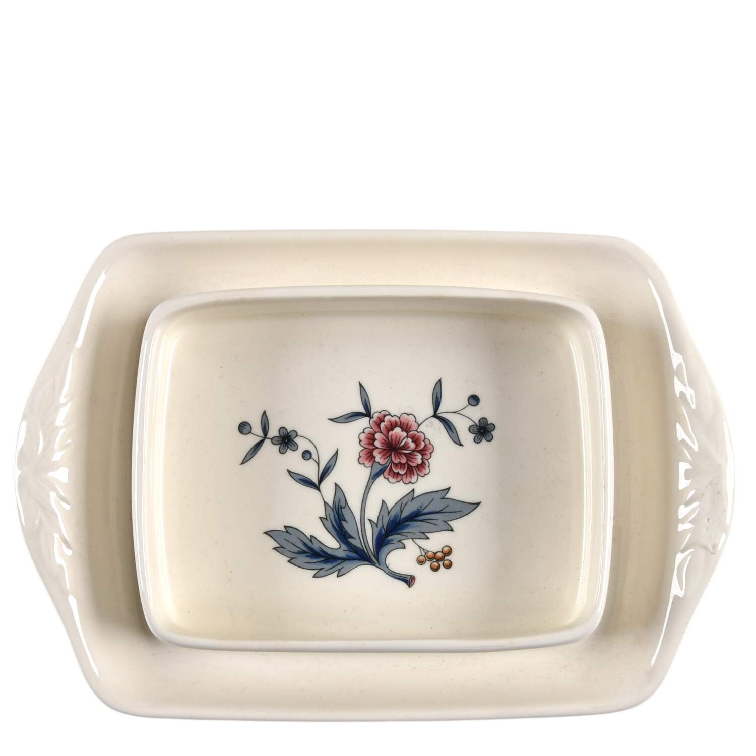 Williamsburg Potpourri Rectangular Butter No Lid by Wedgwood-1