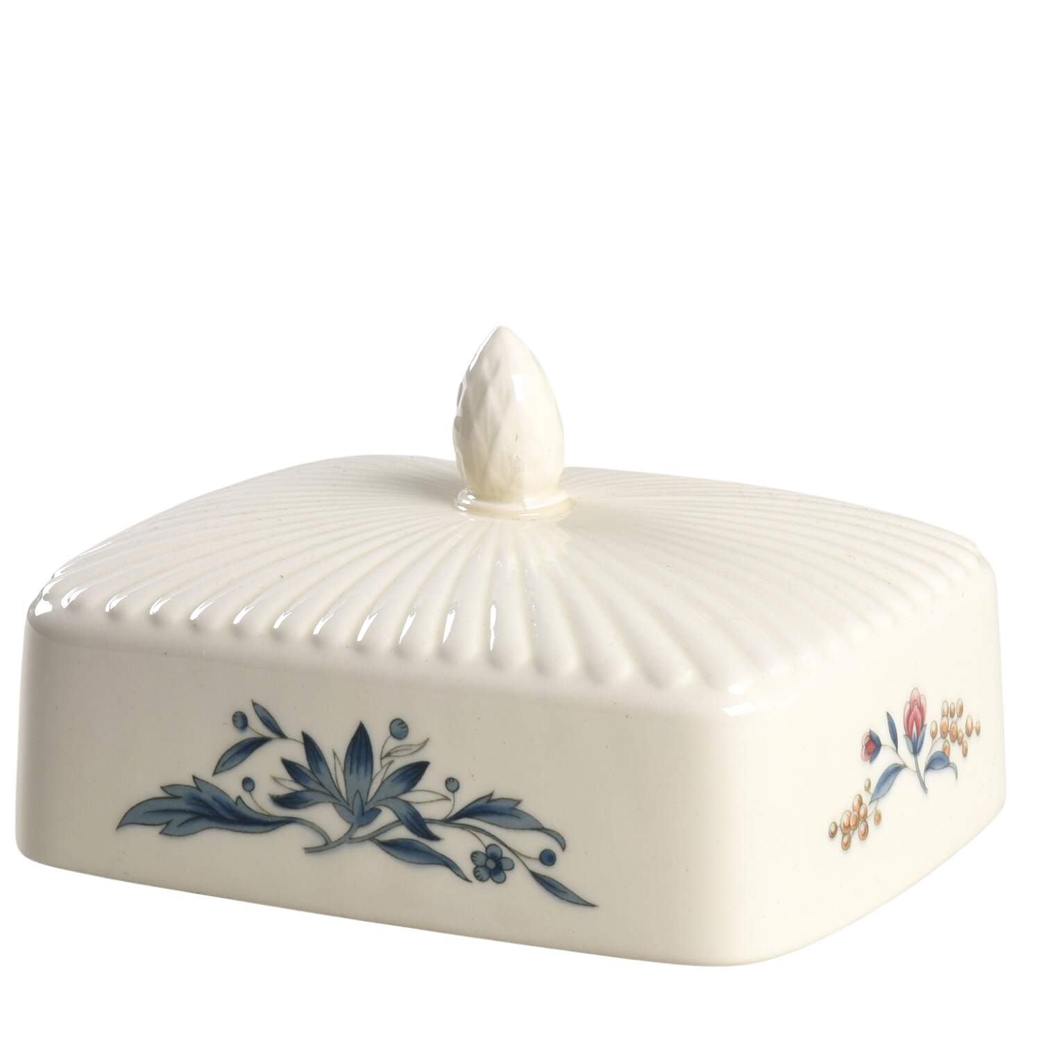 Williamsburg Potpourri Lid for Rectangular Butter by Wedgwood-1