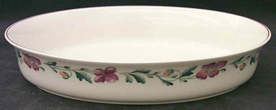 Wild Poppy Oval Sole Dish by Wedgwood-1