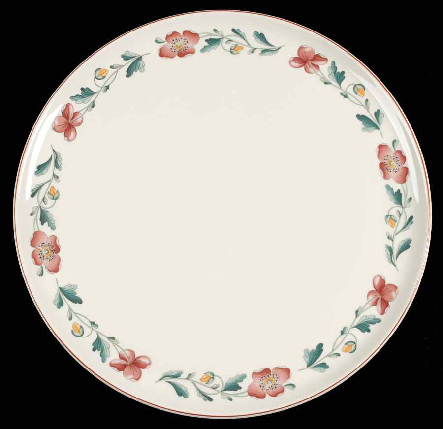 Wild Poppy Round Torte Plate by Wedgwood-1
