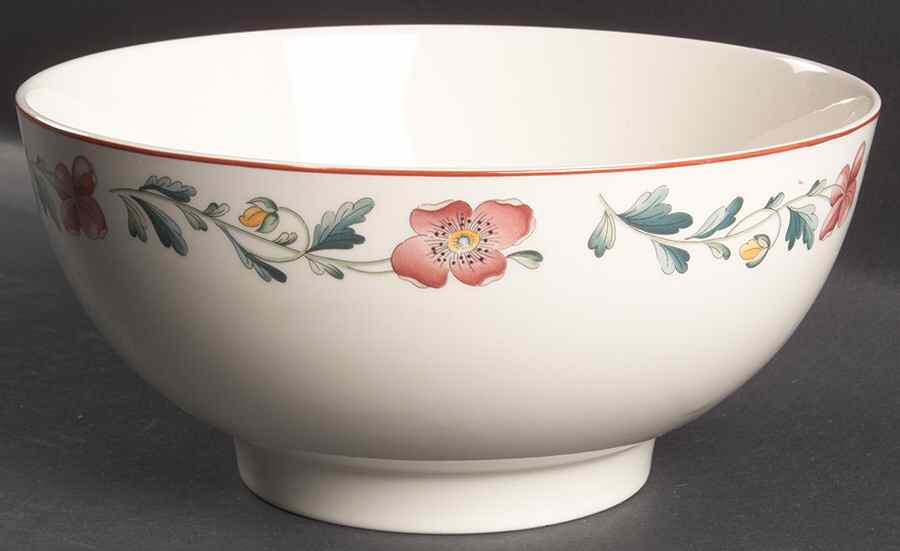 Wild Poppy 8" Salad Serving Bowl by Wedgwood-1