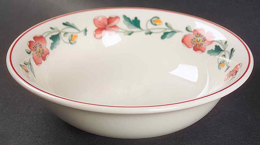 Wild Poppy Coupe Cereal Bowl by Wedgwood-1