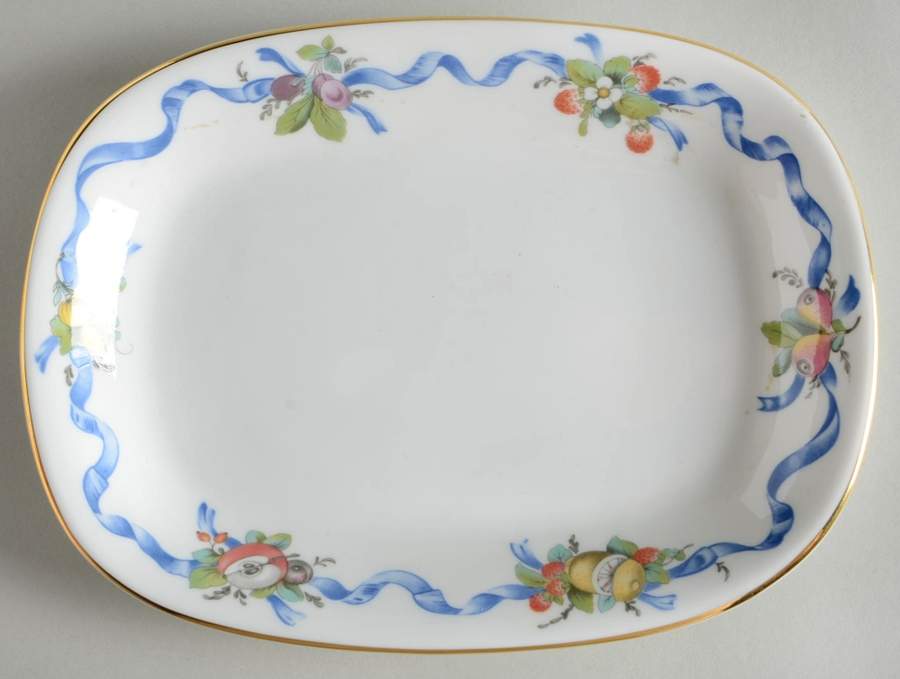 Williamsburg Ribbon Relish/Gravy Underplate by Wedgwood-1