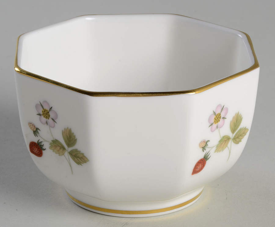 Wild Strawberry (Bone & Oven To Table) 3" Octagonal Bowl by Wedgwood-1