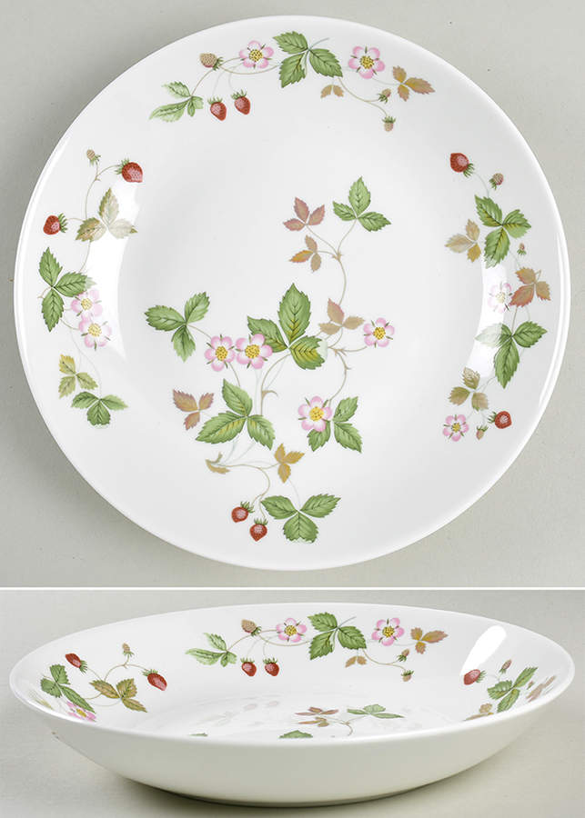 Wild Strawberry (Bone & Oven To Table) Coupe Soup Bowl by Wedgwood-1