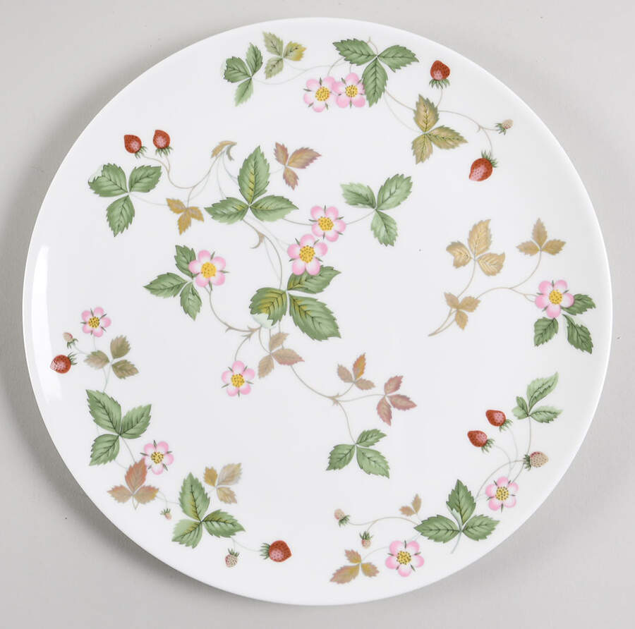 Wild Strawberry (Bone & Oven To Table) Coupe Dinner Plate by Wedgwood-1