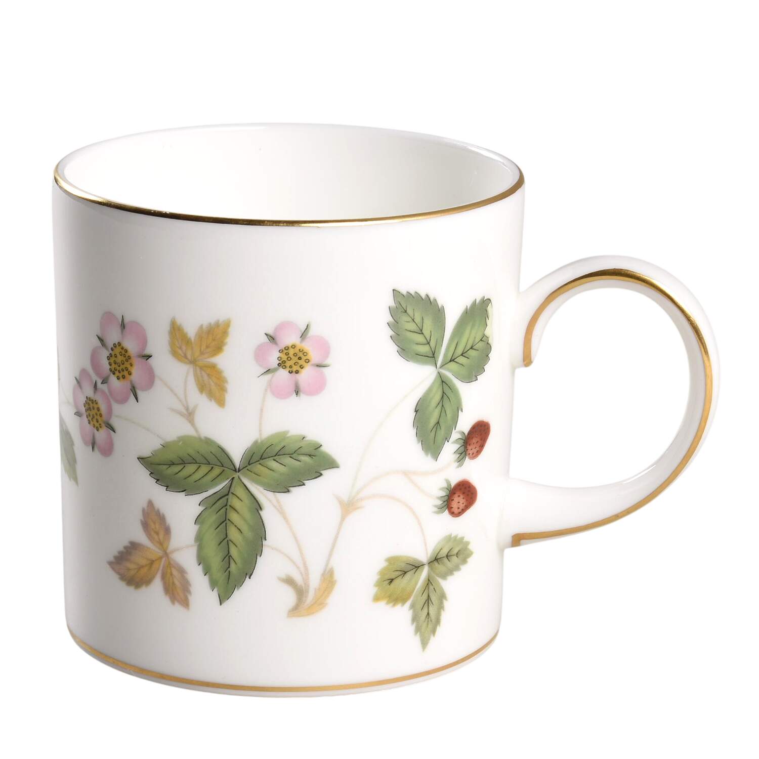 Wild Strawberry (Bone & Oven To Table) Can Shape Demitasse Cup by Wedgwood-1