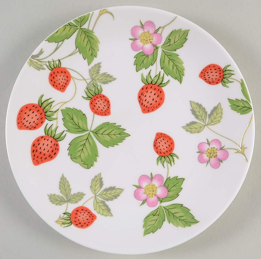 Wild Strawberry (Bone & Oven To Table) Child's Plate by Wedgwood-1