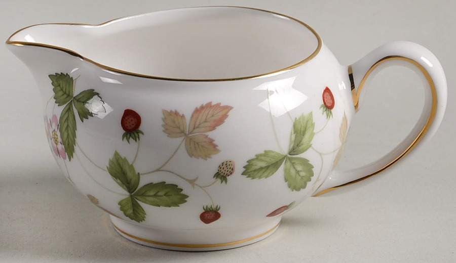 Wild Strawberry (Bone & Oven To Table) 146 Shape Mini Creamer by Wedgwood-1