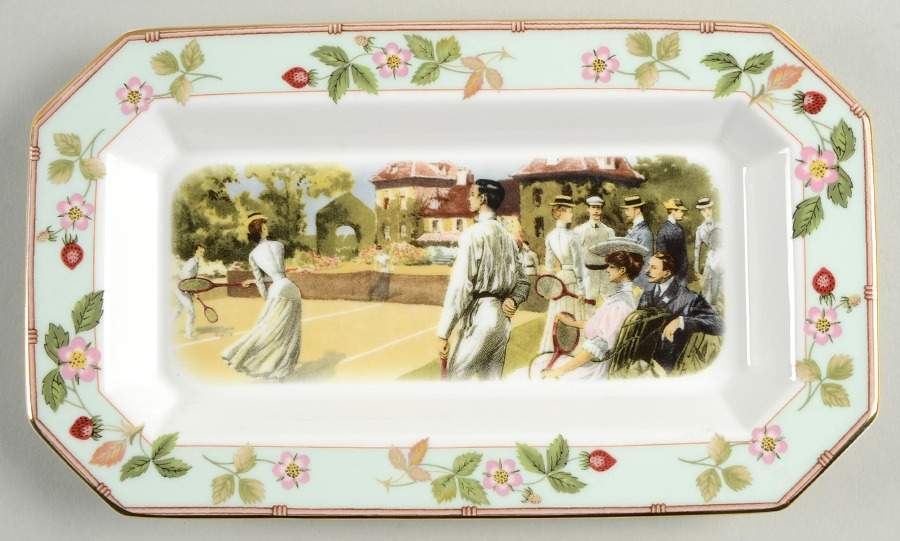 Wild Strawberry (Bone & Oven To Table) Dresser Tray by Wedgwood-1