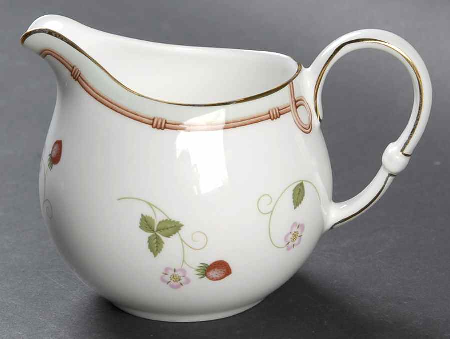 Wild Strawberry (Bone & Oven To Table) Creamer by Wedgwood-1
