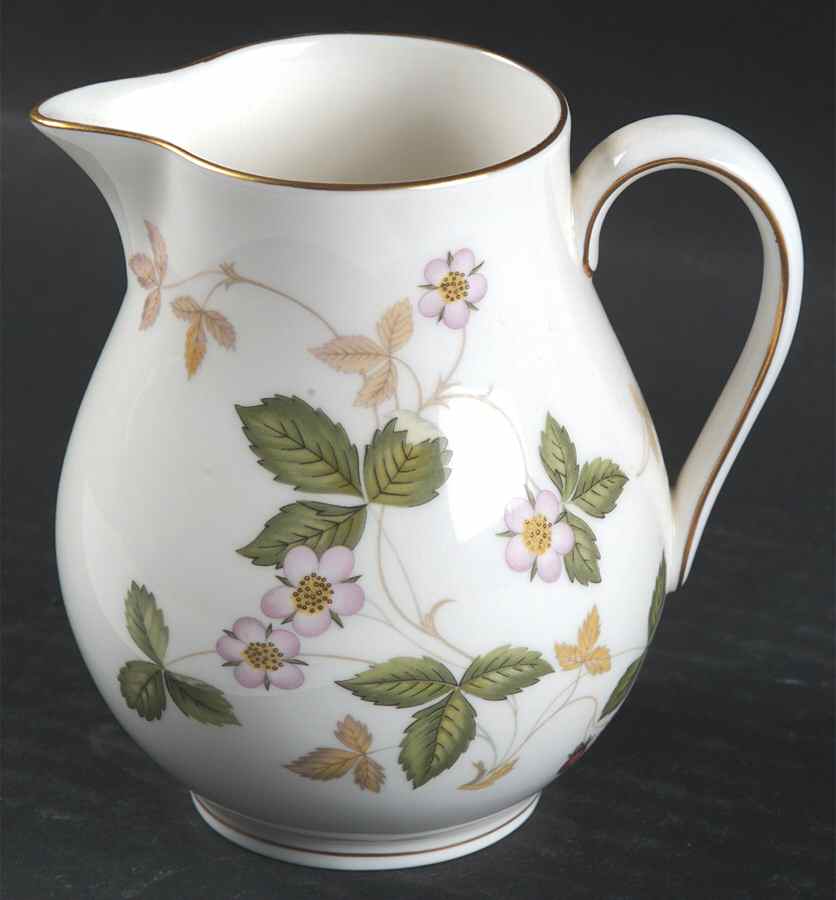 Wild Strawberry (Bone & Oven To Table) Creamer by Wedgwood-1