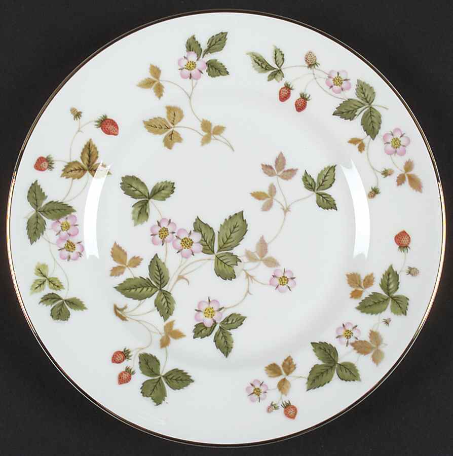 Wild Strawberry (Bone & Oven To Table) Dessert/Pie Plate by Wedgwood-1