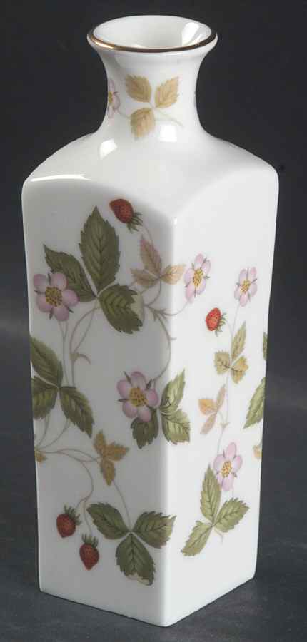 Wild Strawberry (Bone & Oven To Table) 5" Bud Vase by Wedgwood-1