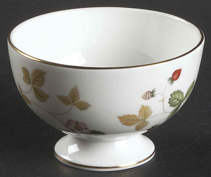Wild Strawberry (Bone & Oven To Table) Mini Open Sugar Bowl by Wedgwood-1