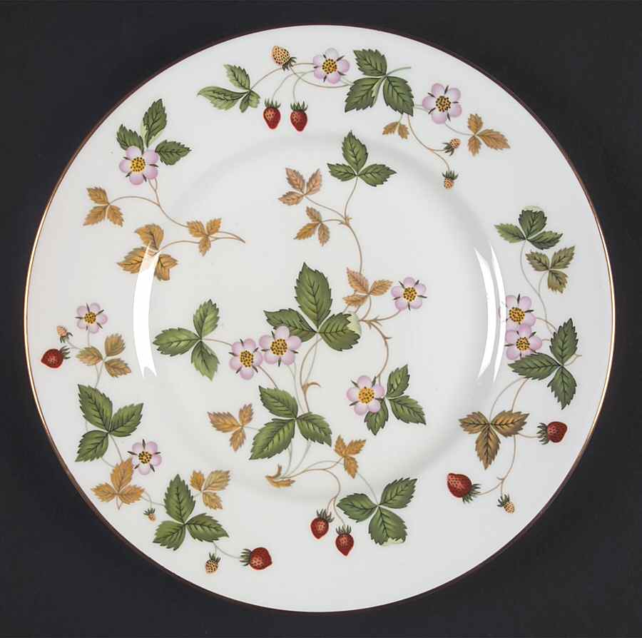 Wild Strawberry (Bone & Oven To Table) Luncheon Plate by Wedgwood-1