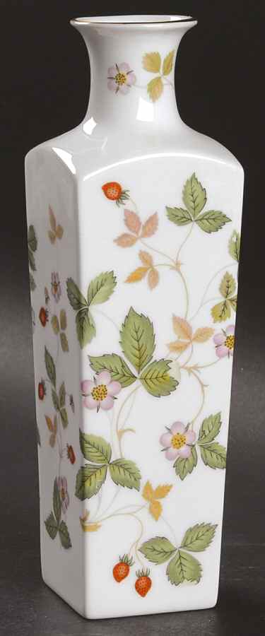 Wild Strawberry (Bone & Oven To Table) 7" Bud Vase by Wedgwood-1