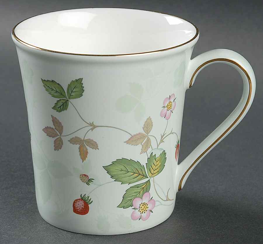 Wild Strawberry (Bone & Oven To Table) Beaker (English Mug) by Wedgwood-1