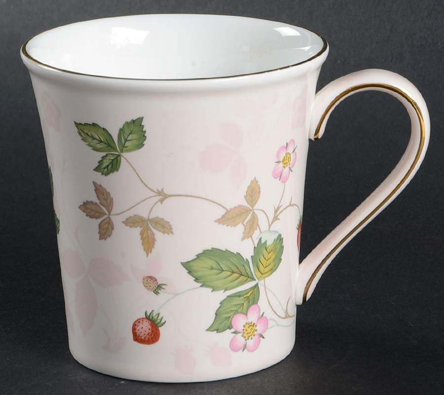Wild Strawberry (Bone & Oven To Table) Beaker (English Mug) by Wedgwood-1