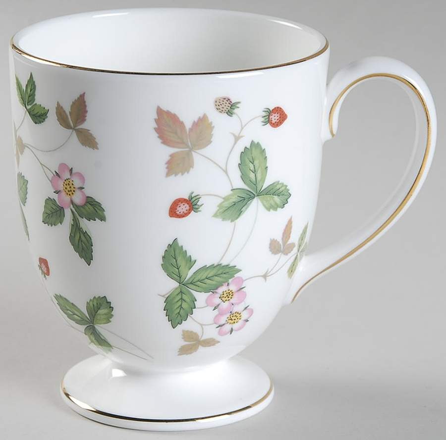 Wild Strawberry (Bone & Oven To Table) Footed Mug by Wedgwood-1