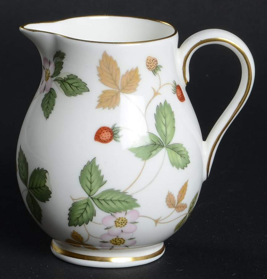 Wild Strawberry (Bone & Oven To Table) Mini Creamer by Wedgwood-1