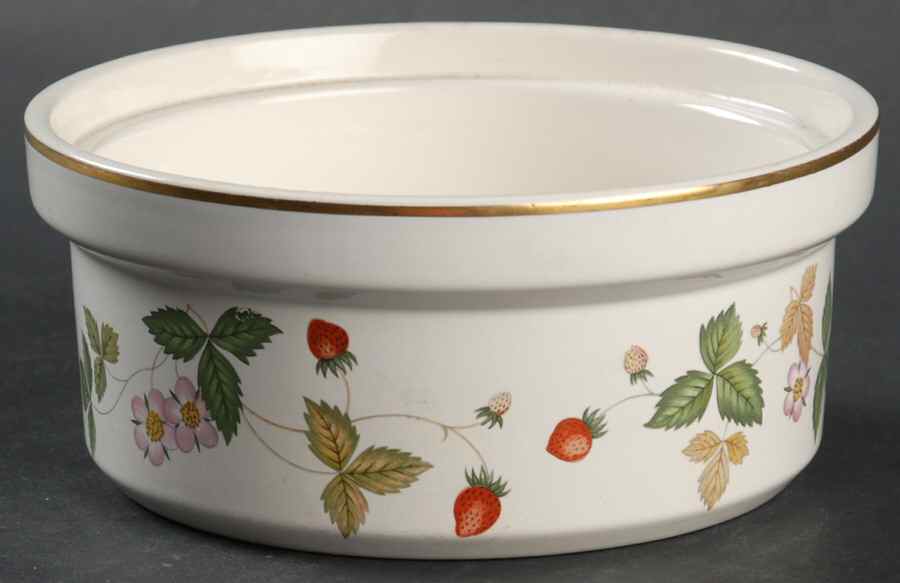 Wild Strawberry (Bone & Oven To Table) Individual Casserole No Lid by Wedgwood-1