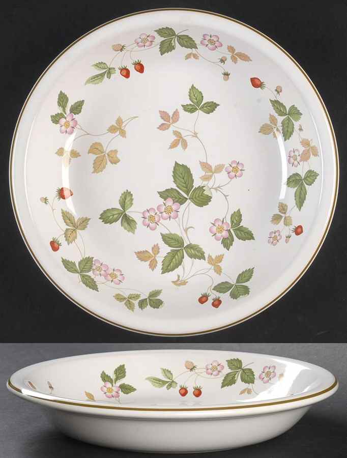 Wild Strawberry (Earthenware) Coupe Soup Bowl by Wedgwood-1